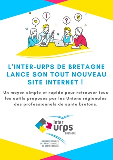 Affiche promotion site internet inter-URPS